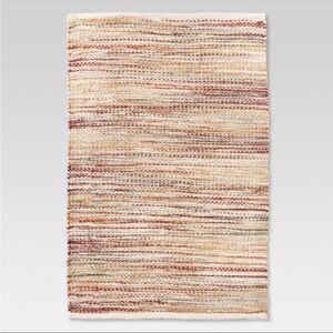 NWOT 2'x3' Woven‎ Accent Rug Natural - Threshold